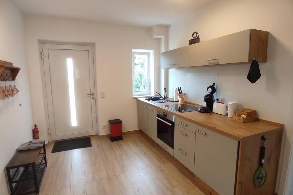 Storchennest - Ferienwohnung Am Storchenradweg Ketzür Dış mekan fotoğraf